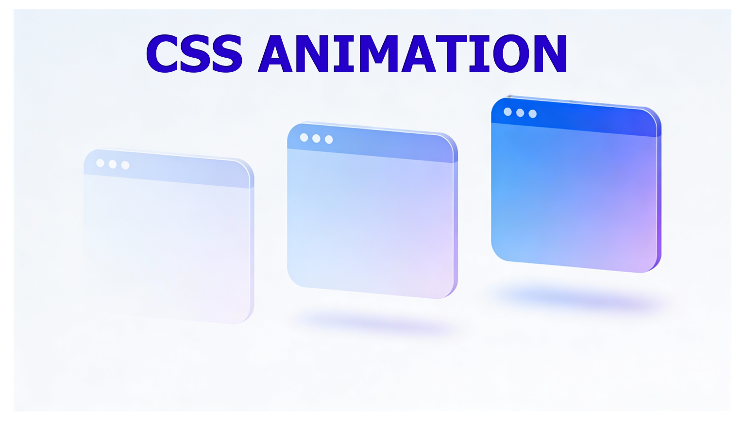 Modern web interface demonstrating CSS Animation for interactive and smooth UI transitions.